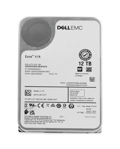 Emc Exos X18 12TB SATA