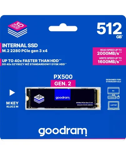 Px500 2280 512GB SATA