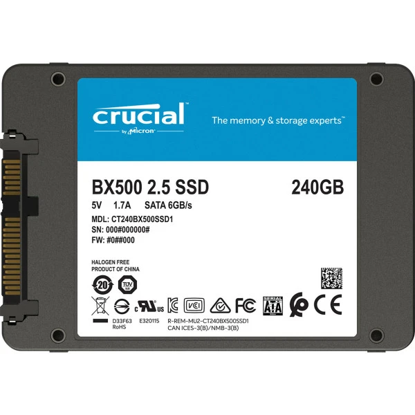 Bx500 240GB SATA