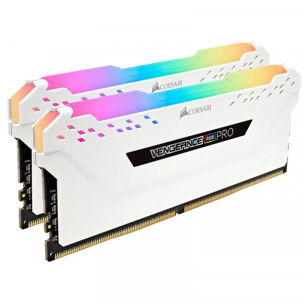 Vengeance RGB Pro Series Blanc 16GB (2x8GB) DDR4 3000MHz CL15