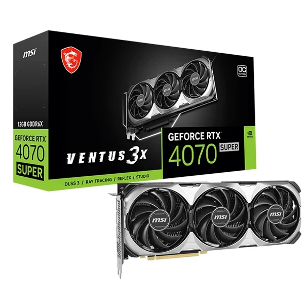 GeForce RTX 4070 SUPER Ventus 3x OC 12GB