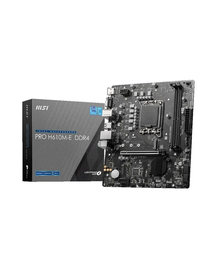 Pro H610M-E DDR4