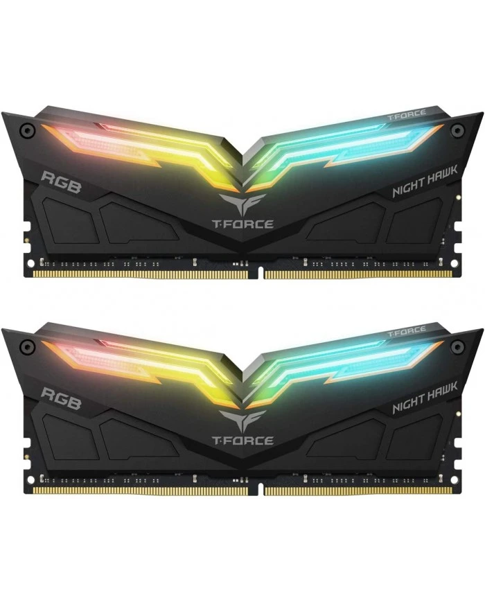 T-Force Nighthawk Noir RGB 16GB (2x8GB) DDR4 3600MHz CL18
