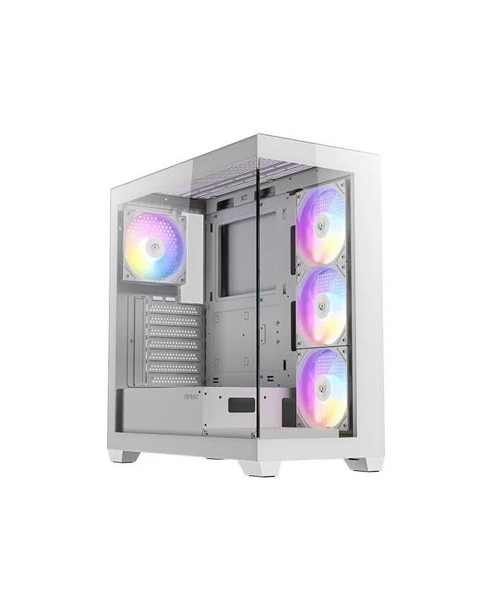 Cx300 ARGB Blanc Mid Tower ATX Verre Trempé